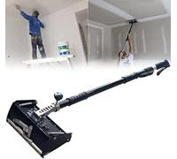 Drywall Flat Box Rendering Machine 12inch Drywall Scraper Flat Finishing Box with 106-165cm Adjustable Handle, Drywall Taping Flastering Smoothing Tool,12inch,YUYANAIAI