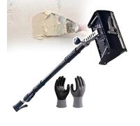 Drywall Flat Finishing Tool,Mud Drywall Skimming Blade,Dual Spring Design,Handle Retractable,for Wallboard Finishing (27cm/10in)