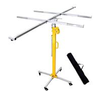 Drywall Lifter Hoist Tool with Locking Wheels, Adjustable 10ft-16.4ft | Drywall Lifter with Locking Wheels, Adjustable Height for Easy Panel Handling in Garages and High Ceilings