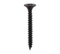 Drywall Metal Stud Plasterboard Screws - PH - Bugle - Fine Thread - Timco Black One Size