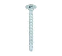 Drywall Metal Stud Plasterboard Screws - PH - Bugle - Self Drilling - Timco Silver One Size