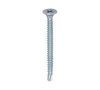 Drywall Metal Stud Plasterboard Screws - PH - Bugle - Self Drilling - Timco Silver One Size