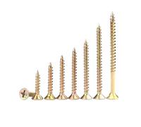 Drywall Plasterboard Screws, 15-50pcs Color Zinc Flat Head Phillips Self-Tapping Screws M3-M6 For Drywall Fiberboard(M4x70mm(30pcs))