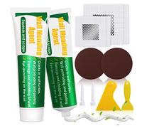 Drywall Repair Kit, 2 Pcs Spackle Wall Repair Patch Kit with Scraper, Wall Mending Agent Large Hole Drywall Patch, Easy to Fill Holes in Home Wall and Quick Repair Crack, Plaster Wall Repair