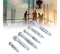 Drywall Repair Kit, Drywall Screw Expansion Screw Hand Tool Accessory 42PCS M4~M6 Expansion Bolt Plasterboard Screw Combination Kit for Industry