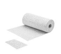 Drywall Repair Tape - Water Activated Mesh Patch Roll Hole Crack Filler | Drywall Mesh Tape, Gypsum Gauze Roll Cut To Fit Self Adhesive Bond Seam Filler Fixes Ceiling Plaster Hole Edges Bathtub Surfa