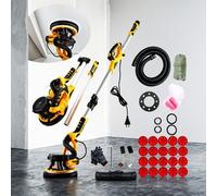 Drywall Sander, 1000 W Electric Wall Sander, 7 Speed, Led Light, Vacuum Attachment