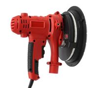 Drywall Sander Plaster Sander Wall Sander, 800W 180mm with Vacuum and LED L | Engineering Plastic, 180mm Disc, Wall Ceiling DIY Use, 220V UK Plug, 800W 0-2700RPM Variable Speed, Vacuum Dust Collection