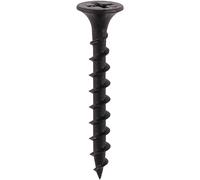 Timco 00035CDRYTUB Collated Drywall Timber Stud Plasterboard Screws - Ph - Bugle - Coarse Thread - Black 3.5 X 35
