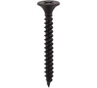 Timco 00100DRYS Drywall Metal Stud Plasterboard Screws - Ph - Bugle - Fine Thread - Black 4.8 X 100 Box 200