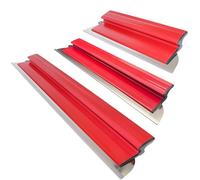 Drywall Skimming Blade Set, 16''+24''+32'' Skimming Blade, Precision 0.5mm Stainless Steel Blade, for Smoothing Walls and Ceilings