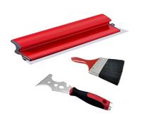 Drywall Skimming Blade Smoothing Spatula Plastering Wall Plastering Tools, High Grade Drywall Skimming Blade for Plastering (16inch/40cm with Accessories)
