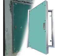 Drywall Spring Type Access Panel for Subway Stations/Offices/Shopping Malls, Spring Type Metal Access Door Faceplate, Exterior Wall Plumbing Inspection Panels(A-W x H,60 x 60cm/24 x 24")