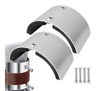 Drywall Stilt Replacement Parts -15x8.4cm Aluminum Alloy Fixed-Leg Sťilt Components for Home Improvement, Plastering, Painting, Wiring & Construction Work