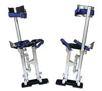 Drywall Stilts Adjustable Aluminum Tool for Painters and Cleaners, Height Adjustable 18-30 Inches, Ideal for Home Improvement and Renovation Tasks