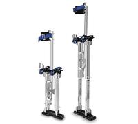 Drywall Stilts for Adults - Adjustable Aluminum Heights for Sheetrock, Ceiling Taping, or High Trimming