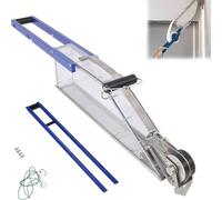 Drywall Taping Tool, Extendable Drywall Taping Tool for Seams Flat Finishing Patching, Drywall Tape and Mud Dispenser Tool with 2.5L Joint Compound Applicator