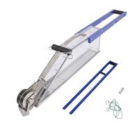 Drywall Taping Tool - Manual Tape Dispenser with Spring Cutter Wheel, Joint Compound Applicator for Seam Finishing and Patching