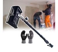 Drywall Taping Tool Set - Includes Drywall Knife, Mud Skimming Blade, and Flat Finishing Box for Smooth Wall Finishing and Interior Decoration