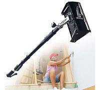 Drywall Taping Tools,Professional Flat Finishing Box Machine,Putty Wall Surface Repair Tool,Drywall Tools W/Adjustable Handle,Drywall Flat Finishing Box (10in)