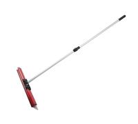 Drywall Tools Skimming Blade Set with Extension Handle Premium Stainless Steel Blades Plastic Storage Box Lightweight Non-Clogging Rasp Door Hanging Tool for Construction Acting on
