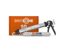 Dryzone 600Ml Damp Proofing Injection Cream Dpc X 10 + Dryzone Dpc Application Gun - Rising Damp Treatment