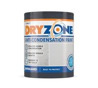 Dryzone Anti Condensation Paint (1 Litre, White, Matt Finish) Thermal Paint that helps prevent mould and fungal growth