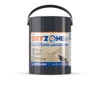 Dryzone Anti Mould Paint (5L, Magnolia) - 5 Years Resistant Against Black Mould Growth On Walls And Ceiling. 50M² - 60M² Coverage