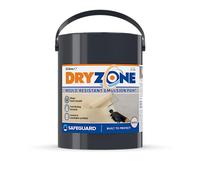 Dryzone Anti Mould Paint (5L Magnolia) Emulsion - Mould Resistant for 5 Years, 10m² - 12m² coverage