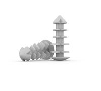 Dryzone Damp Proofing Dpc Injection Course Wall Plugs X 100 Pack Light Grey