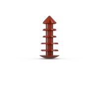 Dryzone DPC Damp Proofing Injection Wall Plugs x 100 Pack Terracotta