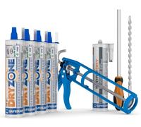 Dryzone DPC Injection Cream 310ml Kit - Damp Proof Course Rising Damp Treatment