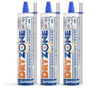 Dryzone DPC Injection Cream (310ml x 5) - High-strength Damp Proof Course | For Rising Damp treatment in Walls. BBA & WTA Approved