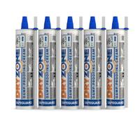 Dryzone Dpc Injection Cream - 310Ml X 5 - High-Strength Damp Proof Cream Course For Rising Damp Treatment. Bba & Wta Approved