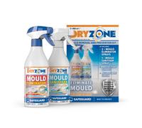 Dryzone Mould Remover Prevention Kit (3 X 450Ml Spray) - Fast-Acting Black Mould Remover On Bathroom, Walls, Ceilings And Others