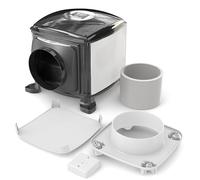 Dryzone PIV Unit with HEATER | Quiet Loft Whole-House Positive Input Ventilation System for 1-5 Bedrooms | Filters Air to Stop Condensation & Damp, Prevent Mould | Complete Home Ventilation Kit