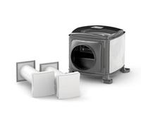 Dryzone Positive Input & Passive Ventilation Kit For Condensation, Loft Cube Piv Unit With Heater, 2 Passive Telescopic Wall Vents
