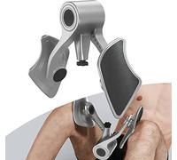 DRZHEAM Thigh Toner Pelvic Floor Inner Thigh Exerciser Strengthener for Women and Men Adjustable Strength Inner & Outer Thigh Exerciser,Leg Maste,Home Gym Exercise Equipment (Grey)