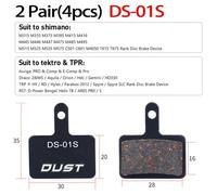 (DS-01S) 2 Pair (4pcs) MTB Bicycle Hydraulic Disc Ceramics Brake Pads For b01s SRAM AVID HAYES Magura ZOOM Cycling Bike Part YSL