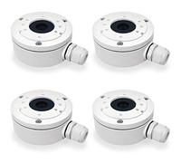 DS-1280ZJ-XS Aluminum Bracket Junction Back Box for Hikvision DS-2CD2042WD-I, 2CD20xx Series Bullet Cameras (4 Pack)