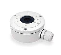 DS-1280ZJ-XS CBXS Junction Box Deep Back Base Compatible with Hik IP Dome (Fixed Mini Bullet) Camera, White, Pack of 1