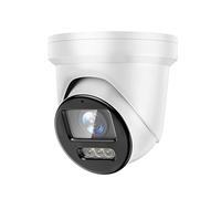DS-2CD2387G2-LSU/SL 2.8mm HIK 8MP Color-VU PoE IP Camera Outdoor Indoor, 4K PoE Turret Network Camera with Strobe Light and Audible Warning, Human/Vehicle Detection, 2-Way Audio, IP67 Waterproof