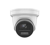 DS-2CD2387G2-LSU/SL, Acusense 4K 8MP Color-Vu POE IP Dome Camera Outdoor, with Strobe Light and Audible Warning, 130dB Ture WDR, H.265+, Two Way Audio Human/Vehicle Detection, Work with iVMS-4200