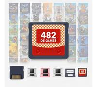 DS 482-in-1 Game Cartridge Multicart - Super Combo Game Pack Card for DS, DSL, DSi, 3DS, 2DS, XL, LL - All-in-One Retro Handheld Gaming Cartridge