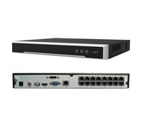 DS-7616NI-Q2/16P 4K NVR 16 Channel 16-ch 16 PoE Network Video Recorder Work with 8MP/6MP/5MP/4MP IP Camera, suppport up to 8TB Hard Drive (HDD not Include)