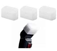 DS. DISTINCTIVE STYLE 3-Pack Flash Diffuser for Speedlight Light Diffuser Softbox Compatible with Godox TT600 V850II V860II TT685 Yongnuo YN560III 568EX 565EX Canon 580EX