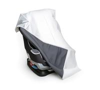 DS. DISTINCTIVE STYLE Baby Car Seat Cover Cooling Pad Sun Shade Infant Car Seat Cooler Protector Keeps Toddler Seat Cool Travel Accessories Silver