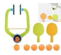 ds. distinctive style Door Table Tennis Game Over The Door, Hanging Table Tennis Trainer Set, Adjustable Door Pingpong Starter Kit for Daily Exercise, Enhanced Coordination