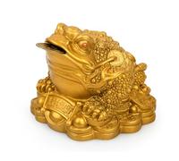 ds. distinctive style Feng Shui Decor Money Frog Home Decoration Thoughtful Gift for Attracting Wealth, Good luck