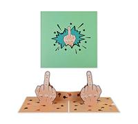 ds. distinctive style Funny Birthday Cards Middle Finger Pop Up Card Gag Gifts for Adults